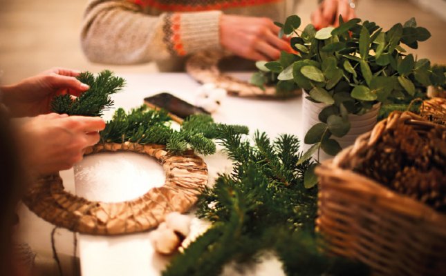 Atelier créatif de noël