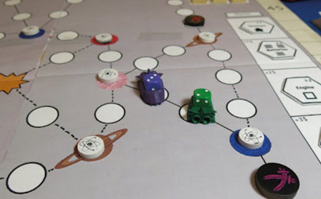 soirée jeux: prototypes de jeu de société